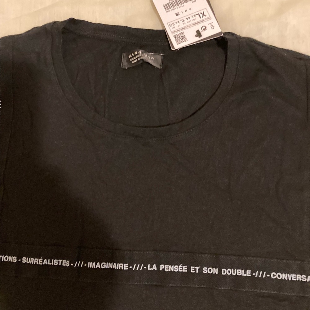 Zara man tee